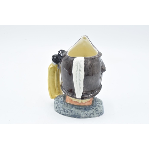 88 - Small Royal Doulton character jug Gladiator D6553. All in good condition without any obvious damage ... 