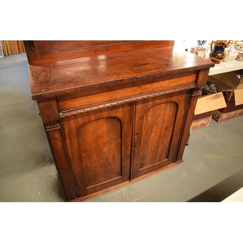 328 - Edwardian sideboard/ drinks cabinet. Generally okay though it is a bit rough around the edges with d... 