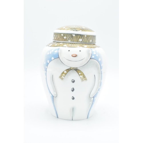 119 - Large Royal Doulton Snowman ginger jar. In good condition without any obvious damage or restoration,... 