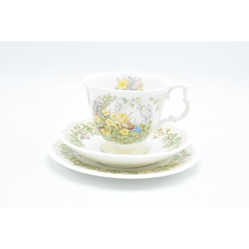 120 - Royal Doulton Brambly Hedge afternoon tea sets to include Autumn and Spring (2) In good condition wi... 