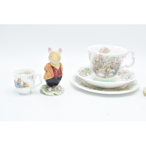 121 - A collection of Royal Doulton Brambly Hedge items to include Summer Afternoon tea set, The Birthday ... 