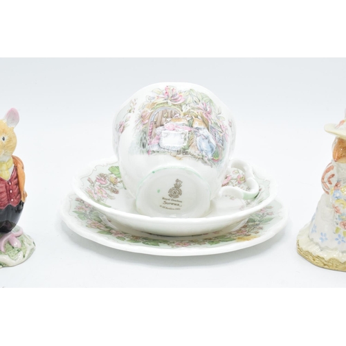 121 - A collection of Royal Doulton Brambly Hedge items to include Summer Afternoon tea set, The Birthday ... 