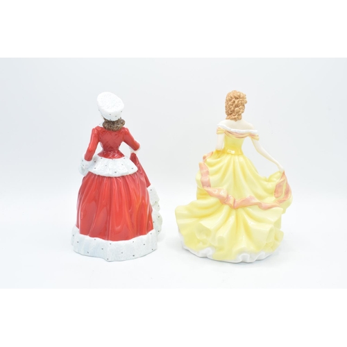 134 - Royal Doulton Pretty Ladies to include Winter HN5314 and Summer HN5322 (2) In good condition without... 