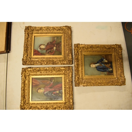 184 - A collection of 19th century prints in ornate frames to include subjects of Henry Stuart, Prince Cha... 