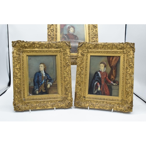 184 - A collection of 19th century prints in ornate frames to include subjects of Henry Stuart, Prince Cha... 