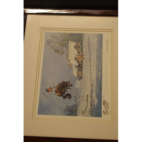 186 - A collection of Norman Thelwell limited edition reproduction prints. all are edition number 1084 of ... 