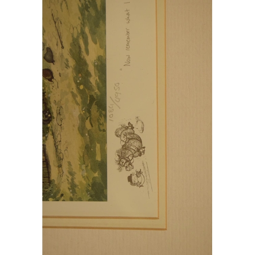 186 - A collection of Norman Thelwell limited edition reproduction prints. all are edition number 1084 of ... 