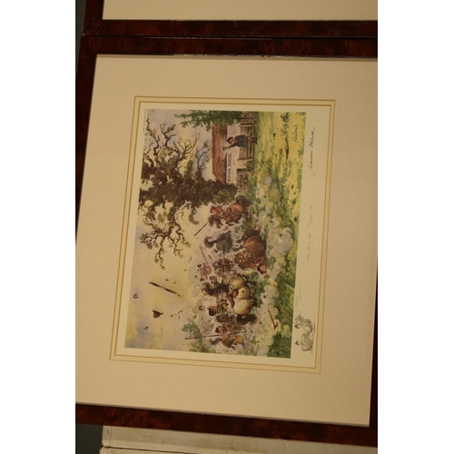 186 - A collection of Norman Thelwell limited edition reproduction prints. all are edition number 1084 of ... 