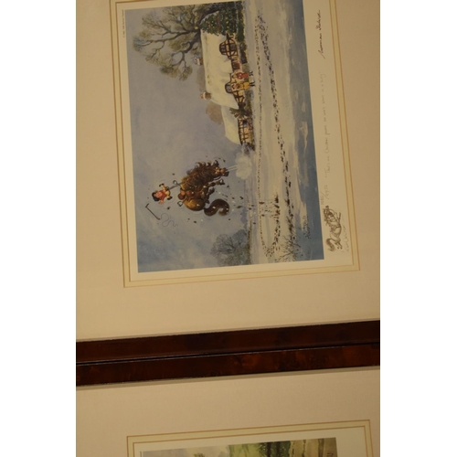 186 - A collection of Norman Thelwell limited edition reproduction prints. all are edition number 1084 of ... 