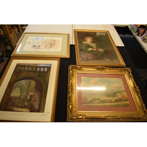 189 - A collection of large 20th century prints including Pears Soap, Max Hofler and 4 others (6)