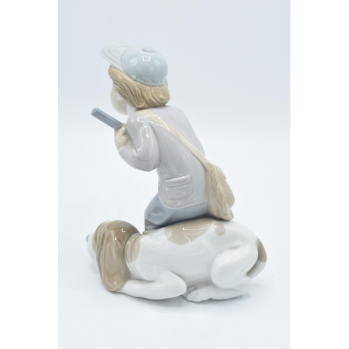 195 - Lladro figure Hunter Puppet 4971. In good condition without any obvious damage or restoration,  heig... 