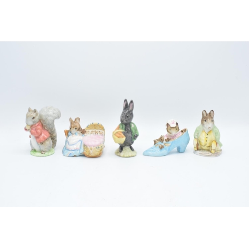 249 - Beswick Beatrix Potter figures to include Samuel Whiskers, Little Black Rabbit, The Old Woman who Li... 