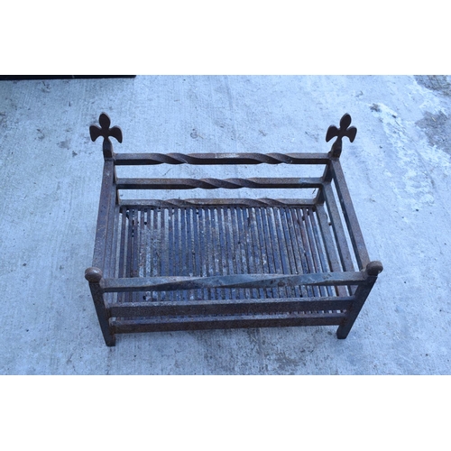 314 - Estate made Blacksmith's fire grill. Very heavy and large.