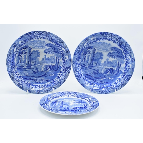 60 - Copeland Spode's Italian design bowls and a plate (3) In good condition with no obvious damage or re... 