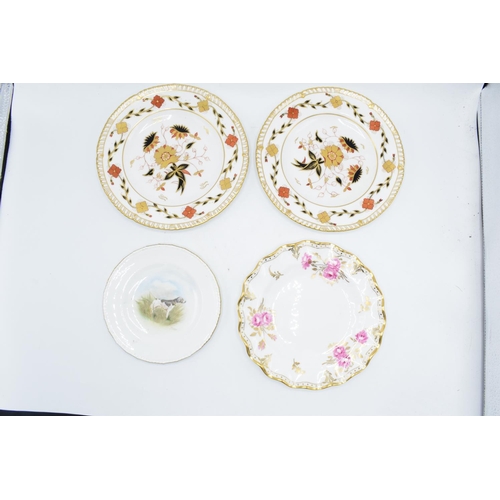 71 - A collection of Royal Crown Derby plates to include 2 x 22cm Asian Rose, 20cm Royal Pinxton Roses an... 