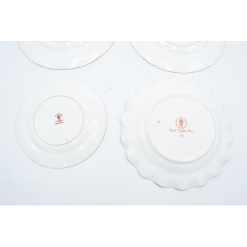 71 - A collection of Royal Crown Derby plates to include 2 x 22cm Asian Rose, 20cm Royal Pinxton Roses an... 