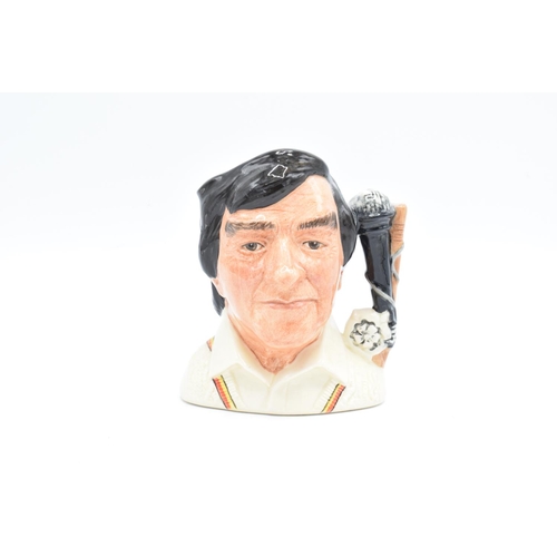 87 - Small Royal Doulton character jug Freddie Trueman D7090. In good condition with no obvious damage or... 