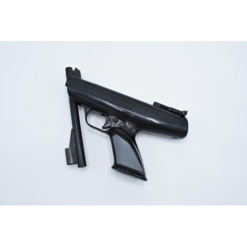 99 - BSA Scorpion .22 cal air pistol. There is wear to the gun in the form of scratches, dents and knocks... 