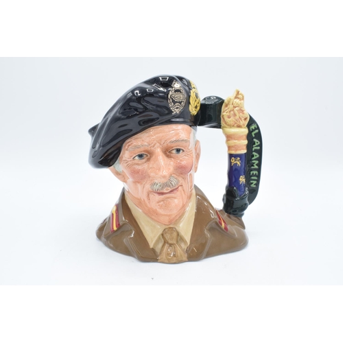 100 - Large Royal Doulton character jug Field Marshall Montgomery D6908. 910/2500. In good condition with ... 