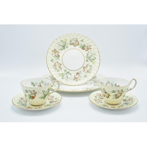 16 - A collection of Foley Avondale tea ware to include 4 duos, 1 spare saucer, 6 8'' side plates and 3 1... 