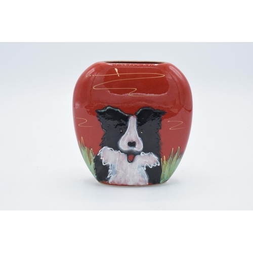 68 - Anita Harris Art Pottery limited edition vase of a Collie: produced in an exclusive edition of 25 fo... 