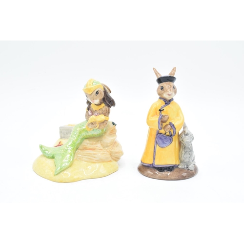 71 - Royal Doulton Bunnykins figures to include Mermaid DB263 346/3000 and Mandarin DB252 221/2500 (2). I... 