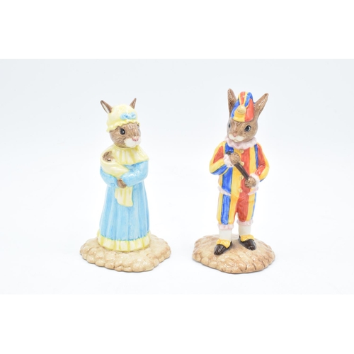 76 - Royal Doulton Bunnykins figures to include Punch DB234 424/2500 and Judy DB235 49/2500 (2). In good ... 