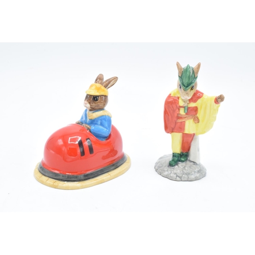 77 - Royal Doulton Bunnykins figures to include Dodgem DB249 1456/2500 and Minstrel DB211 253/2500 (2). I... 