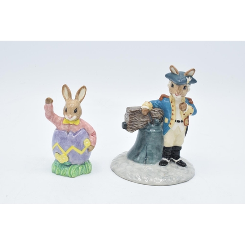 79 - Royal Doulton Bunnykins figures to include Easter Surprise DB225 194/2500 and Liberty Bell DB257 158... 