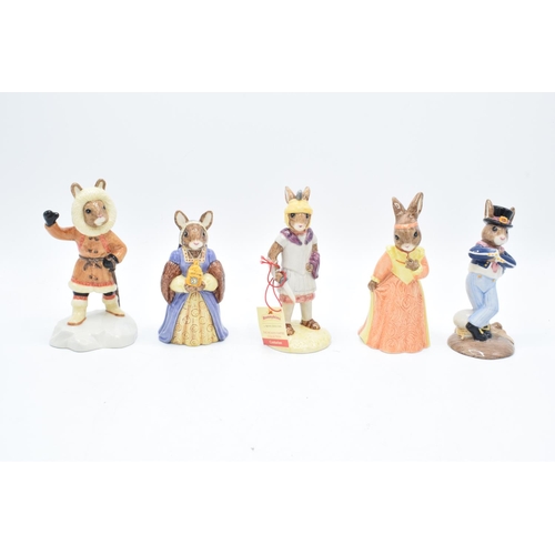 84 - Royal Doulton Bunnykins figures to include Susan DB83, Schoolmaster DB60, Be Prepared DB56, Little J... 