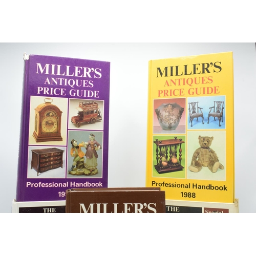 101 - A collection of antiques reference books to include Millers x 3 and Lyles x 2 (5).