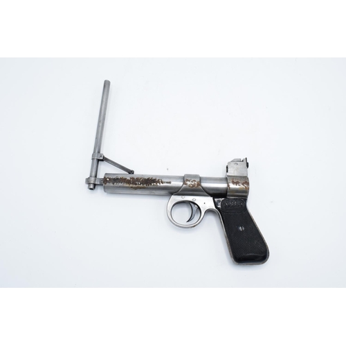 98 - Webley vintage Junior Air Pistol .177 by Webley and Scott Ltd. the metalwork has corroded and rusted... 