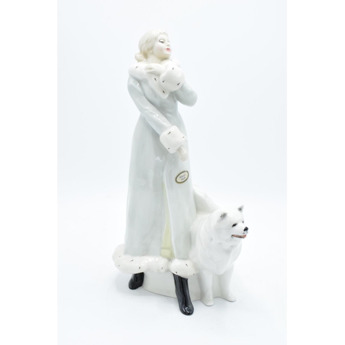 133 - Royal Doulton Reflections figure A Winter's Walk HN3052. In good condition with no obvious damage or... 