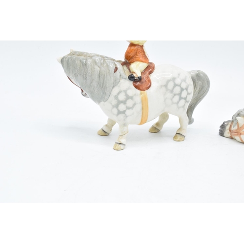 164 - Beswick Thelwells to include Kickstart and Angel on Horseback (2). In good condition with no obvious... 