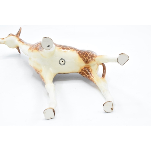 166 - Beswick large giraffe 1631. In good condition with no obvious damage or restoration apart from one l... 