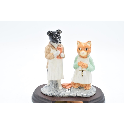 172 - Beswick Beatrix Potter tableau Ginger and Pickles P3790. Number 2279 of 2750. With box, plinth and c... 