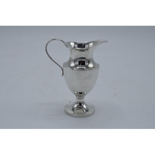 205 - Small Silver jug Birmingham 1905, 38.2 grams. 9.5cm tall. In good condition