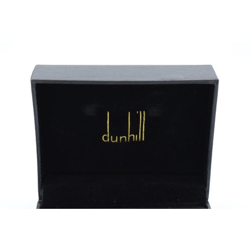 245 - A pair of Alfred Dunhill cufflinks in the original presentation box. In used condition