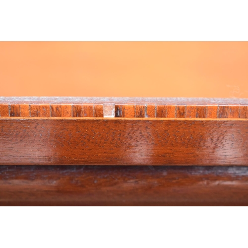 317 - 19th century inlaid corner cabinet with a astral-glazed door. 69 x 35 x 113cm.