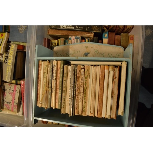 186 - A large collection of books to include Beatrix Potter, Pelican etc (80+)