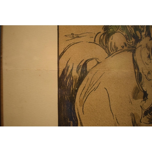 74 - After William Nicholson, 'Characters of Romance' chromo lithographs circa 1900 to include characters... 