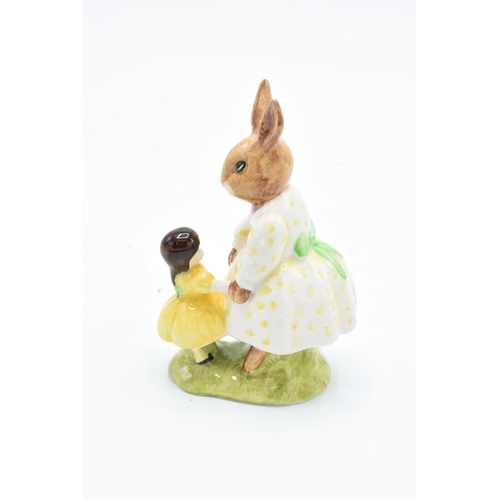 118 - Royal Doulton figure Dollie Bunnykins DB80. Special colourway commission for D H Holmes. In good con... 