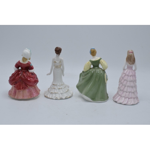 126 - A collection of lady figures to include Royal Doulton Valerie HN2107 (boxed), Fair Maiden HN2211 tog... 