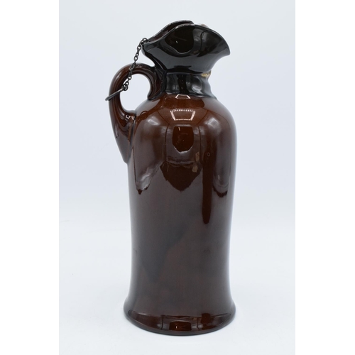 139 - Royal Doulton Kingsware whisky flagon The Night Watchman. In good condition with no obvious damage o... 