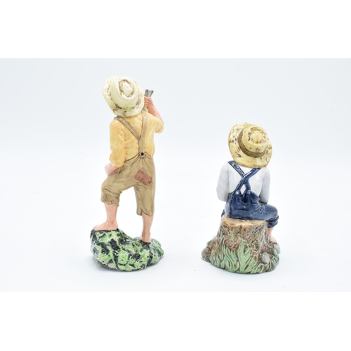 142 - Royal Doulton character figures Huckleberry Finn HN2927 and Tom Sawyer HN2926 (2). In good condition... 