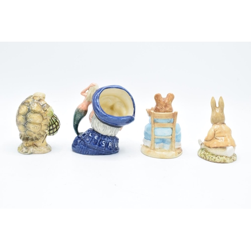 159 - A collection of items to include Beswick Beatrix Potter figures Mr Alderman Ptolemy, Benjamin Bunny ... 