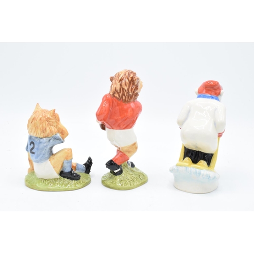 163 - Beswick sporting figures to include Mee-ouch FF2, Last Lion of Defence SC2 and Sloping Off SC4 (3). ... 