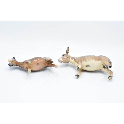 170 - Beswick pair of donkeys (2). In good condition with no obvious damage or restoration. 13.5cm tall.