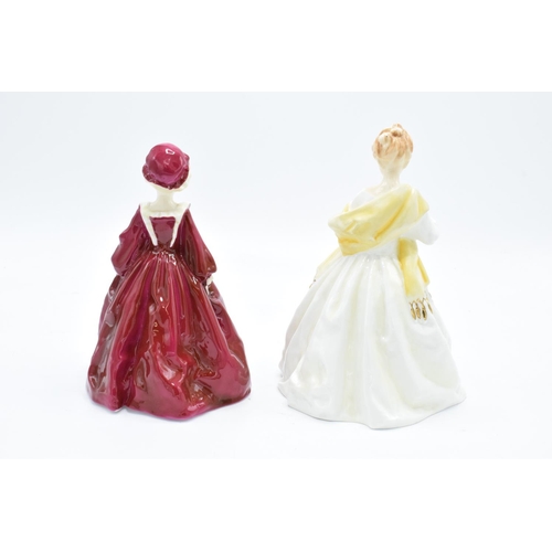 174 - Royal Worcester figures to include Grandmother's Dress 3081 and First Dance 3629, both modelled by F... 