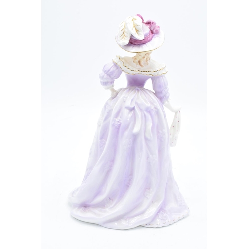 186 - Coalport lady figure Mrs Fitzherbert from the Femmes Fatales series. 689 of 12,500. In good conditio... 